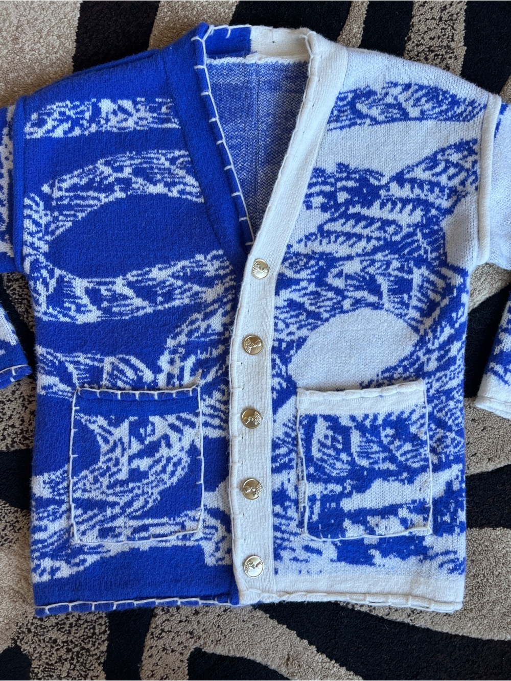 Infinity Rope Cardigan Sweater - Picture 2 of 6